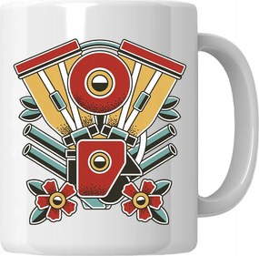 Bögre Motor Tetoválás Ajándék Autó-rajongóknak 18-99