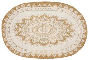 Szőnyeg Barna 152 x 245 cm Juta