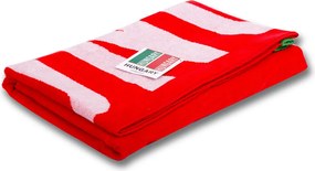 Hungary piros strandtörölköző