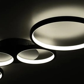 BRILAGI - LED mennyezeti lámpatest ECHO LED/40W/230V 4000K 32x90 cm fekete