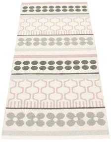 Világos rózsaszín-szürke kültéri-beltéri futószőnyeg 70x180 cm Asta Pale Rose – Pappelina