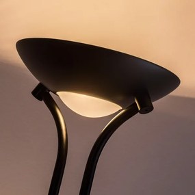 Brilagi - Fényerőszabályozható állólámpa SCARLETT 1xR7s/230W/230V + 1xG9/40W fekete