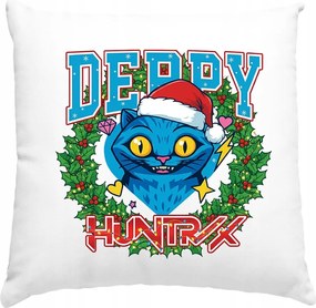 Karácsonyi párna Huntrix Derpy fehér