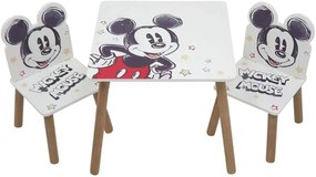 Arditex Gyerek asztal székekkel Mickey Mouse