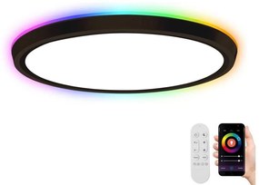 Immax Neo Immax NEO 07166-B40-LED RGBCCT 50W/230V Wi-Fi Tuya dimmelhető lámpa fekete+DO IM1181