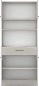 Négyajtós szekrény, kasmír, DOMIS NEW