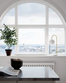 ByRydens 4024620-5000 - Asztali lámpa BELLAGIO 1xE27/8W/230V