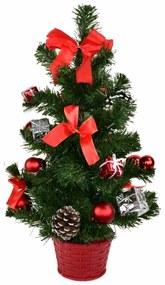 Salemi karácsonyi díszített fa, 50 cm