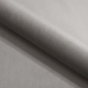 Szürke bársony chesterfield fotel York Blik – Ropez