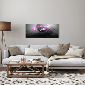 Rózsaszín gömbök képe (120x50 cm)
