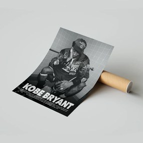 Poszter Kobe Bryant Kosárlabda 30x40 cm Ajándék ötlet
