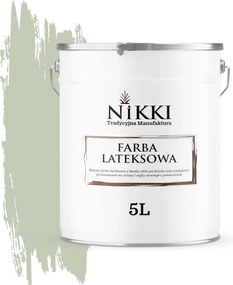 Latex Falfesték Zöld Szín Világos H2157 5L Mély Falmatt