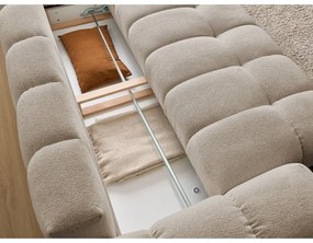 Szürkésbarna zsenília kanapé 278 cm Everest – Bobochic Paris