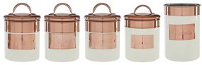 Rozsdamentes acél kávétartó doboz Prescott – Premier Housewares