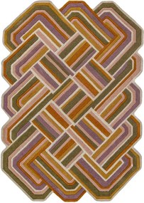 Kézi szövésű gyapjú szőnyeg 140x200 cm Lattice Shaped – Flair Rugs