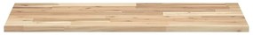 2 db kezeletlen tömör akácfa függőpolc 100 x 40 x 2 cm