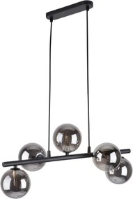 TK LIGHTING 6707 ESTERA Többágú Függesztett Lámpa Fehér, Fekete G9 IP20