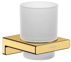 Hansgrohe AddStoris pohár és fogkefe tartó pohárral együttfényezett arany színű 41749990