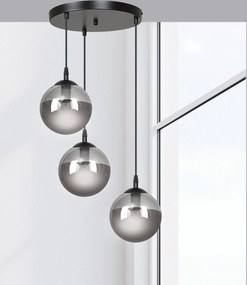 Emibig modern függeszték cosmo fekete grafit emi712/3prem