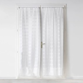 Fehér átlátszó függöny szett 2 db-os 70x200 cm Candide – douceur d'intérieur