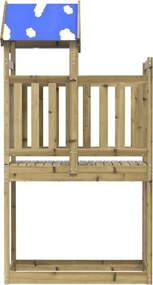 Játék Torny Barna 52,5 x 110,5 x 215 cm Szilárd Impregnált Fa