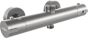 Mexen KAI termosztatikus zuhanycsaptelep felső rögzítéssel, grafit, 77150-66