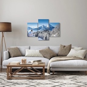 Kép - Egy pillantás a téli tájra (90x60 cm)