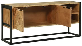 TV szekrény 110x30x50 cm Tömör akácfa