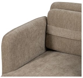 Bézs zsenília fotel Bind – Ixia