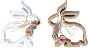 Húsvéti fa nyúl BUNNY SILHOUETTE - több változat