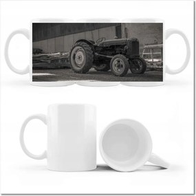 Fotó bögre Antik régi traktor