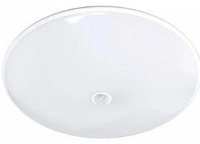 VISTA kültéri mennyezeti lámpatest érzékelővel LED/15W/230V átm. 26 cm IP54 fehér