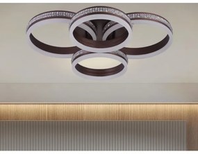 LED fényerőszabályozható felületre szerelhető csillár LED/150W/230V 3000-6500K + távirányító