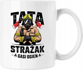 Bögre Apa Tűzoltó Fehér 330ml