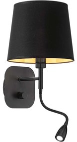 Ideal Lux - LED fali lámpa NORDIK 1xE14/40W + LED/1,5W/230V 158242