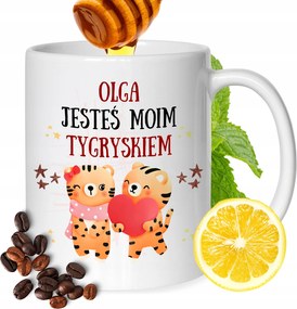 Bögre Olga Barátnő Feleség Barátnő Ajándék Nyomtatott Fehér 330ml