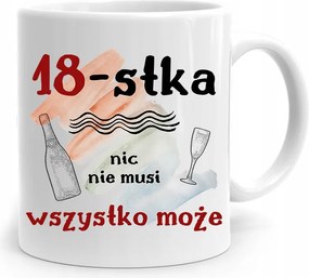 Bögre Tökéletes Ajándék Születésnapra 18 18-es 18-as évek fotónyomtatással