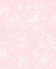 Sötétben Világító Unikornis Gyerek Tapéta