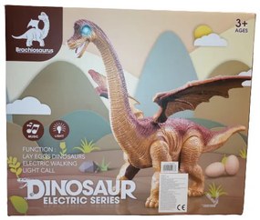 Népszerű Tojás Lerakó Szárnyas Óriás Brontoszaurusz 46 cm Dinoszaurusz Lépked Tojást Rak Szép Ajándék Tojás rakó Dínó