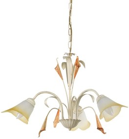 ONLI - Csillár láncon LUCREZIA 3xE14/6W/230V krém