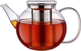 TEA TIME teáskanna fém szűrővel 1,2l