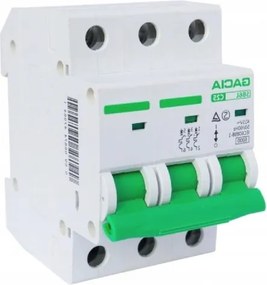 Túláramvédő kapcsoló Túláramvédő biztosítékok 6kA C 3P 50A VCX