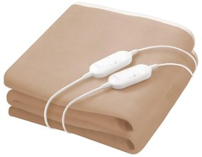 Sencor - Elektromos fűtőtakaró két személy részére 120W/230V 160x140 cm bézs