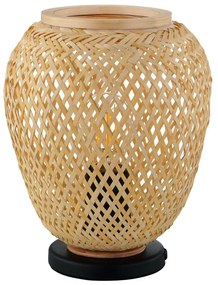 Eglo 55699 - DEMBLEBY asztali lámpa 1xE27/40W/230V bézs