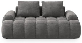 Szürke bársony kanapé 175 cm Linz – Cosmopolitan Design