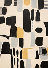 Poszter 29,7x42cm Árnyak geometriája