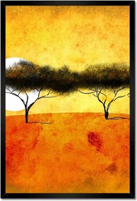 Poszterek keretben 40x60 Esti tájkép