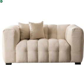 Sofa MODERNO 2S Dwuosobowa Kremowa