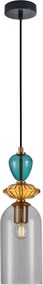 ITALUX PND-30263-1CBROSG BUSCO Egyágú Függesztett Lámpa Fém E27 IP20