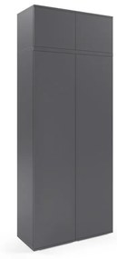 AMALE ruhásszekrény + kiegészítés, grafit